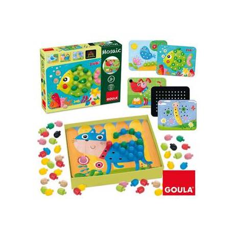 Juego didáctico a partir de 3 años Mosaico Goula