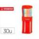 Estuche rotulador Stabilo pen 68 Neon 24 + 6 neón