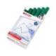 Rotulador Edding 660 verde recargable para pizarra blanca