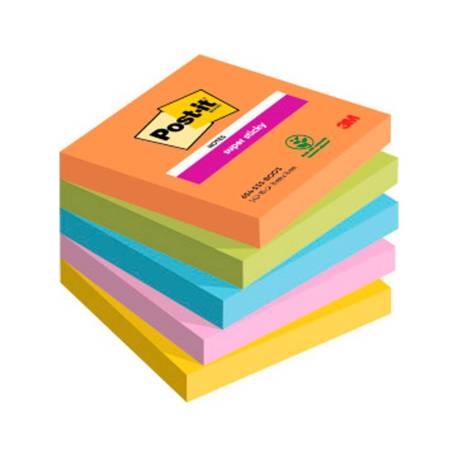 Pack de 5 blocs de Post-it ® 76 x 76 mm