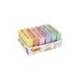 PLASTILINA JOVI 70 SURTIDA TAMAÑO PEQUEÑO COLORES PASTEL SURTIDOS CAJA DE 6 UNIDADES 50 GR