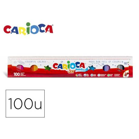 ROTULADOR CARIOCA JOY METRO CAJA DE 96 UNIDADES COLORES SURTIDOS