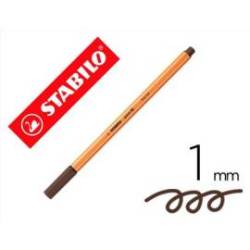 Rotulador Stabilo Point 88 Color Marrón oscuro