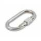 MOSQUETON FARU ACERO GALVANIZADO VIROLA 19 MM RESISTENCIA 25 KN