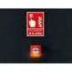 PICTOGRAMA ARCHIVO 2000 PULSADOR DE ALARMA PVC COLOR ROJO LUMINISCENTE 210X300 MM