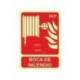 PICTOGRAMA ARCHIVO 2000 BOCA DE INCENDIO PVC COLOR ROJO LUMINISCENTE 210X300 MM