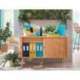 FICHERO CAJONES DE SOBREMESA LEITZ COSY 2 CAJONES AMARILLO