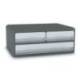 FICHERO CAJONES DE SOBREMESA CEP MOOV UP RECICLADO 80% 3 CAJONES COLOR GRIS 275X369X146 MM