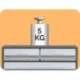 FICHERO CAJONES DE SOBREMESA CEP MOOV UP RECICLADO 80% 3 CAJONES COLOR GRIS 275X369X146 MM