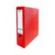 CAJA ARCHIVADOR DE PALANCA CARTON FORRADO ELBA DIN A4 LOMO 85 MM ROJO