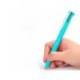 BOLIGRAFO PILOT SUPERGRIP G 4 COLORES RETRACTIL SUJECION DE CAUCHO TINTA BASE DE ACEITE CUERPO COLOR AZUL
