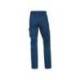 PANTALON DE TRABAJO DELTAPLUS CINTURA ELASTICA 5 BOLSILLOS COLOR AZUL MARINO / NARANJA TALLA XXL
