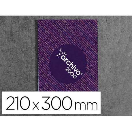 EXPOSITOR MURAL ARCHIVO 2000 PREMIUM POLIESTIRENO TRANSPARENTE CON ADHESIVO DIN A4 VERTICAL 210X300 MM