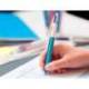 BOLIGRAFO BIC CUATRO COLORES SHINE AZUL PUNTA DE 1 MM