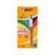 BOLIGRAFO BIC CUATRO COLORES SHINE MORADO PUNTA DE 1 MM