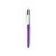 BOLIGRAFO BIC CUATRO COLORES SHINE MORADO PUNTA DE 1 MM