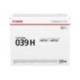 TONER CANON 039H ISENSYS LBP351X LBP352X NEGRO