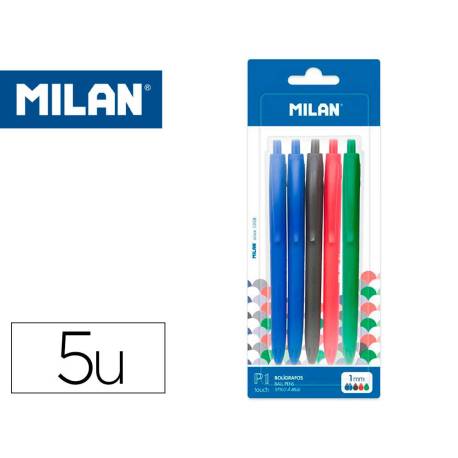 BOLIGRAFO MILAN P1 1 MM COLORES SURTIDOS