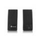ALTAVOZ NGS MULTIMEDIA 2.0 RMS 2W ALIMENTACION USB CON INTERRUPTOR VOLUMEN COLOR NEGRO