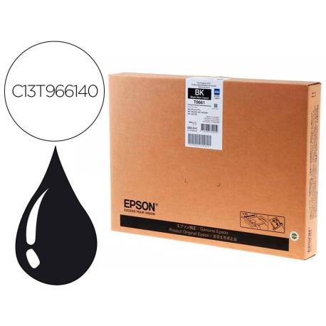 TONER INK-JET EPSON T9661 COLOR NEGRO C13T966140