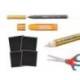 SET DE DIBUJO CARIOCA METALLIC POP UP CARD CREATOR 3D 17 PIEZAS