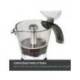 CAFETERA JOCCA ITALIANA ELECTRICA CAPACIDAD 6 TAZAS JARRA TRANSPARENTE SIN CABLES 220-240V COLOR NEGRO