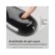 Alfombrilla para raton kensington duo gel con reposamuñecas color negro/rojo 240x182x25 mm