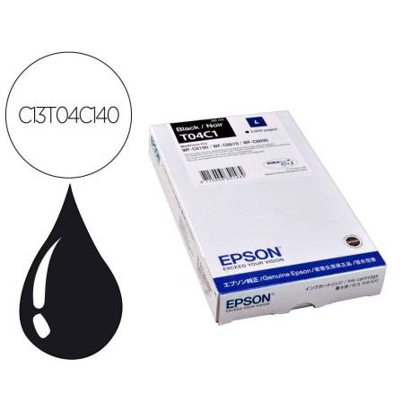 TONER EPSON T04C1 COLOR NEGRO C13T04C140