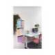 FICHERO DE CAJONES SOBREMESA EXACOMPTA BIG-BOX AQUAREL NEGRO 4 CAJONES COLORES PASTEL GLOSSY