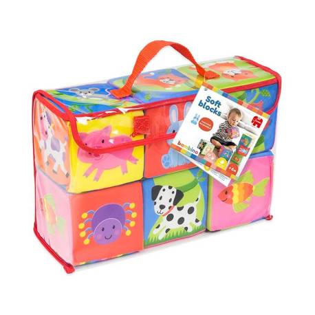 JUEGO DISET DE MESA BLOQUES BLANDITOS 0 A 24 MESES