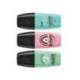 ROTULADOR STABILO BOSS MINI PASTEL LOVE ESTUCHE DE 3 UNIDADES PIZCA DE MENTA/RUBOR ROSA/TOQUE DE TURQUESA