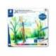 LAPICES DE COLORES STAEDTLER ACUARELABLES CAJA METAL DE 24 COLORES SURTIDOS