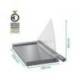 GUILLOTINA DE PALANCA LEITZ DIN A3 BASE CRISTAL LONGITUD CORTE 457 MM CAPACIDAD DE CORTE 25H
