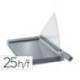 GUILLOTINA DE PALANCA LEITZ PRECISION OFFICE PRO A4+ BASE CRISTAL LONGITUD CORTE 381 MM CAPACIDAD DE CORTE 25 HOJAS