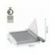 GUILLOTINA DE PALANCA LEITZ PRECISION HOME OFFICE A4 BASE PLASTICO LONGITUD CORTE 381 MM CAPACIDAD DE CORTE 10