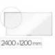 PIZARRA BLANCA NOBO PREMIUM PLUS MELAMINA MAGNETICA 2400X1200 MM