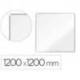 PIZARRA BLANCA NOBO PREMIUM PLUS MELAMINA MAGNETICA 1200X1200 MM