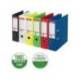 ARCHIVADOR DE PALANCA ESSELTE N 1 CO2 NEUTRAL DIN A4 CARTON FORRADO LOMO 75 MM BLANCO