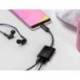 ADAPTADOR BELKIN F7U081BTBLK USB-C DE AUDIO Y CARGA COLOR NEGRO