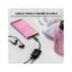 ADAPTADOR BELKIN F7U081BTBLK USB-C DE AUDIO Y CARGA COLOR NEGRO