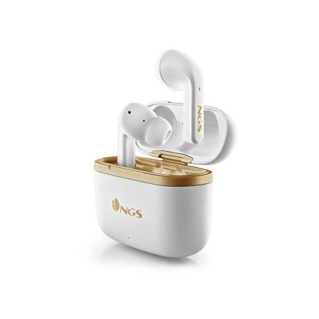 AURICULAR NGS ARTICA TROPHY INALAMBRICO ALCANCE 10 M BASE DE CARGA CONTROL TACTIL AUTONOMIA 20 HORAS USB-C