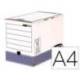 CAJA ARCHIVO DEFINITIVO FELLOWES CARTON RECICLADO DIN A4 200 MM COLOR AZUL