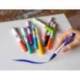 ROTULADOR GIOTTO TURBO SOFT BRUSH PUNTA DE PINCEL CAJA DE 10 UNIDADES COLORES SURTIDOS