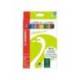 LAPICES DE COLORES STABILO GREEN COLORS CON CERTIFICADO FSC ESTUCHE CARTON DE 18 UNIDADES COLORES SURTIDOS