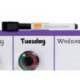 PLANIFICADOR SEMANAL NOBO MAGNETICO COLOR VIOLETA 140X360 MM
