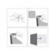 PLANIFICADOR SEMANAL NOBO MAGNETICO COLOR VIOLETA 140X360 MM