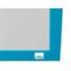 PIZARRA BLANCA NOBO MAGNETICA MARCO AZUL 430X585 MM