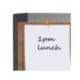 PIZARRA BLANCA NOBO MAGNETICA CON TABLERO DE CORCHO 585X430 MM