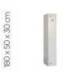 TAQUILLA METALICA SIMONLOCKER 1 PUERTA CON CERRADURA RESPIRADERO Y ETIQUETERO GRIS/GRIS 1800X500X300 MM