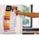 EXPOSITOR MURAL Q-CONNECT METACRILATO UN COMPARTIMENTO DIN A4 TRANSPARENTE 225X50X244 MM